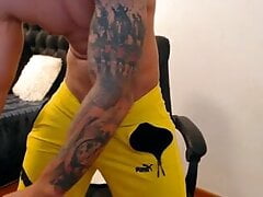 Muscle Hunk Jerking Off - 58