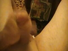 wanking on the belly