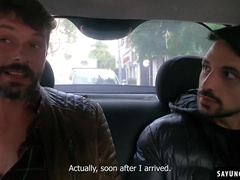 Rails make Roxas Estheim nasty and let his acquaintance Julian Shul humps him