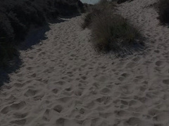 Red-hot Dilf Bare Beach Giant Weenie Flashing off in the Dunes - Rockardglans