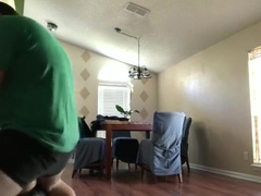 chubby fuck cub on coach