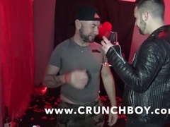 he gets his bootie packed up by his beau for valentine's day