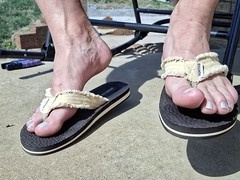 Are you into guys in flip flops with painted toes?