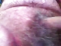 Masturbating