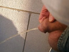 I pee on my school wall