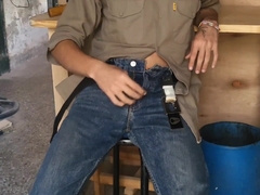 I'm alone at work :) MASCULINE solo DRAINING