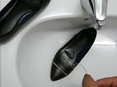 Piss in co-workers shoe (ballet flats)