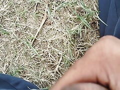 In jungle masturbation so hot