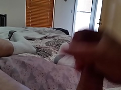 Pumped my cock and stroked it until I came!