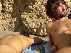 buddies share a mind-blowing time at the beach