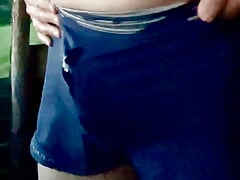 Outdoor piss and jerking