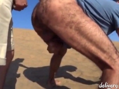 Sans a condom Outdoor Escapade With A Stranger On A Dune