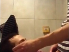 Twunk Gets Face Boned and Drinks Jizz in University Douche