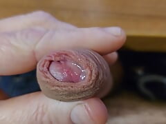 In Front of Cam Jerking Big Italian Dick and Spray Cum