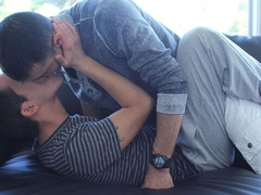 Sexy Luke Hass and Devin Dixon fuck in a room with a view