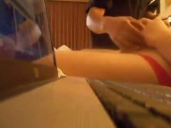 Guest room Service Catches a Str8 Dad