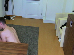 Casting porn movie with a Czech twink riding nice dick