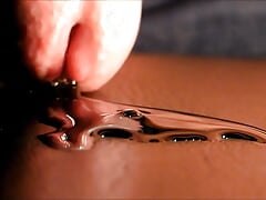 Close up cumshot