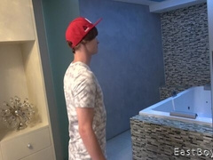 Antony Carter has great feet and a tight booty as well