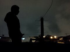 Knowing more about my penis masturbating against the light