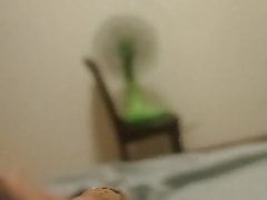 here she cum