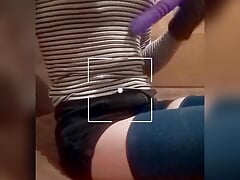 Teen 18 Crossdres Sissy Cum