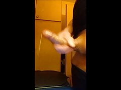 Melken und Abspritzen