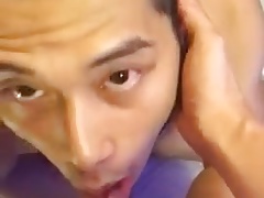 Chinese boy sucking