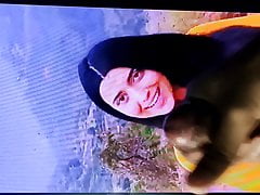 Huge cum tribute on Nimrat khaira again