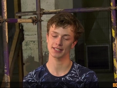 Alex Faux And Master Kane Electro Ball Torment And Cum Eating