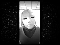Dark twisted femboy in mask  arthouse