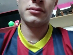 Soccer Worshipper Caresses Herself While Being Filmed For Only Worshippers 1