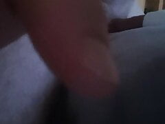Making myself cum hard, rubbing on pillow and Tenga Toy!