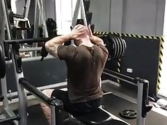 Viking in the gym