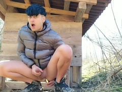Shagging with Faux-Cock in the Cower and Yelling in the Garden