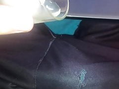 Jerking and cum play