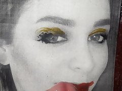 Myriam covered with cum