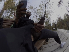 More risky public jerkoff content