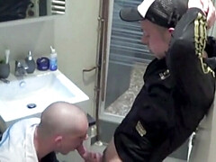 Straight Arab scally boy fuck a gay in jogging