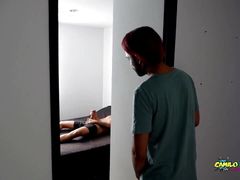 I caught my roomate dani clark jerking off and this happened - Camilo Brown
