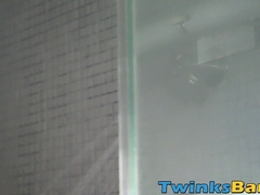 Shower anal with two young men looking for some tight fun