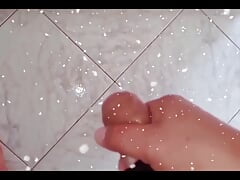 At Christmas I Cummed Hard - Watch How I Squirt with My Huge Cock