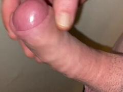 Long uncircumcised man meat jack off