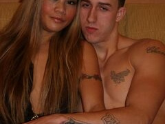 Criss Strokes loooks scared before hetero fucking