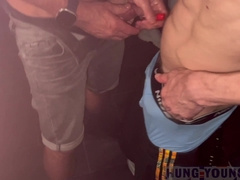 Crooked 19yr senior Lad Risky Nail barebacked by random strangers