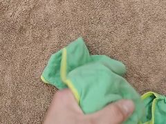 cumming in stepcousins panty gusset