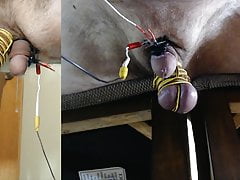 Short estim follow along with tons of precum.