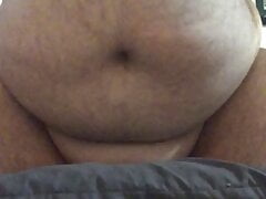 Nude in cousins bed