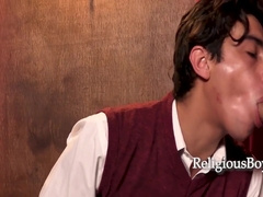 Catholic Boys Confession Wakes Up Priests Sexual Desire 8 Min - Marco Napoli, Gabe Bradshaw And Gay Porn