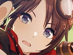 imas Mitsumine Yuika : Kiss masturbation